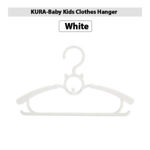 Premium KURA Adjustable Baby Hanger Set – 20pcs | Extendable & Non-Slip | Pink / Blue / White