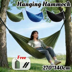 Hammock with Storage Bag Foldable Swing Camping Hiking Travel Outdoor Foldable Hammock 吊床
