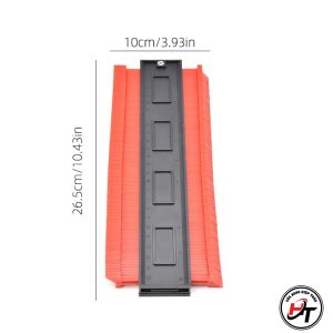 Thước sao chép hình lấy góc đa năng cắt góc bo tròn TSC-D