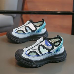 Sandal Trẻ Em Phong Cách Anh Quốc Chắc Chân Êm Thoáng Khí Giày Đi Học Cho Bé 613L Size 24-38