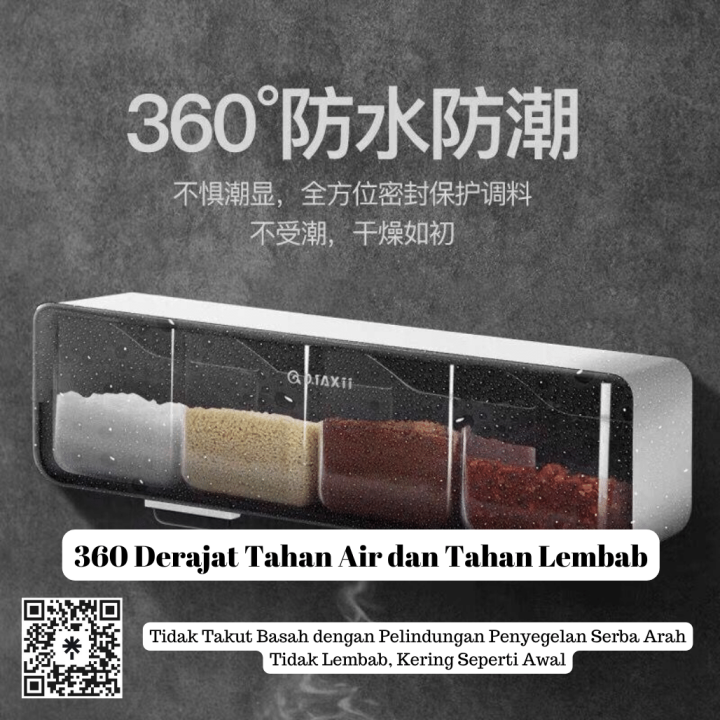 SHI%20GUANG%20JI%20Wall%20Mounted%20Spice%20Box%20Kotak%20Bumbu%20Makanan%20Dinding%20ABS%20-%20Image%203