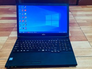 โน๊ตบุ๊คมือสอง สภาพดี Fujitsu LIFEBOOK. A579/A  FMV 62007 CELERON RAm 4 HDD500Gb ขนาดหน้าจอ 15.6 นิ้ว