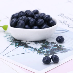 50ชิ้นการตกแต่งงานปาร์ตี้ภายในบ้านเทียมพลาสติกบลูเบอร์รี่ปลอม