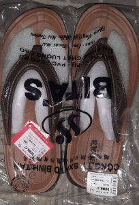 DÉP XỎ NGÓN BITAS NAM DA BÒ THỜI TRANG CAO CẤP