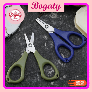 BG GUNTING MINI GERIGI HALUS KECIL UJUNG TUMPUL TEBAL GUNTING SERBAGUNA BAHAN STAINLESS STEEL TAJAM