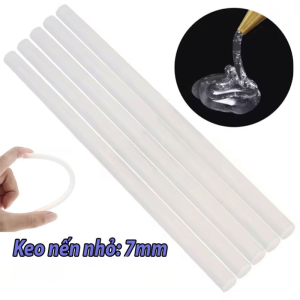 Súng Bắn Keo - Máy Bắn Keo Nến Mini Cầm Tay 20W Đa Năng - Máy Dán Keo Nóng Dùng Thủ Công Sửa Chữa Gia Đình