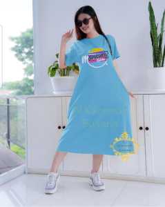 Dress Wanita Good Morning / Dress Kekinian 3 Ukuran L XL XXL / Dress Rumahan / Dress Harian babyterry