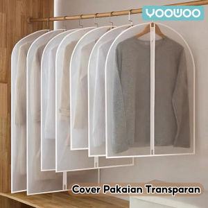 jas baju gaun anti air Pelindung pakaian jas gaun baju Cover gantungan jas gaun anti debu