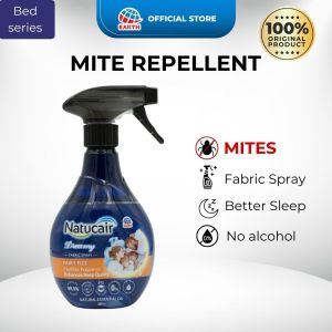 Natucair Dreamy Fabric Spray Fairy Fizz Natural Essential Oil Sleep Better & Bed Bug Spray Pewangi Bilik 400ml