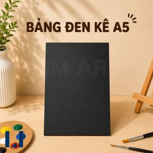 Bảng Kê Vẽ Đen Khổ A5/A4/A3 Tấm Lót Vẽ Kê Giấy Kê Canvas Làm Nền Vẽ & Thủ Công LIM ART
