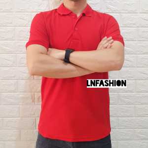 Kaos Kerah Jumbo/ Poloshirt/ Kaos Kerah Wangki Polos