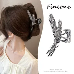 New Women Elegant Flower Pearl Metal Hair Claw Hair Clips Headband Hairpin  Fashion Hair Accessories