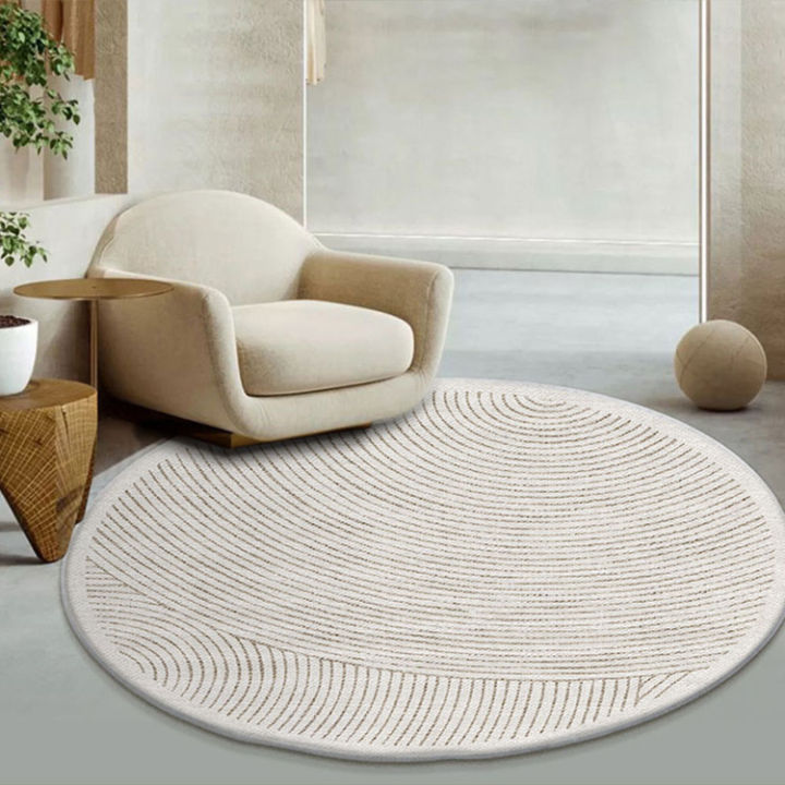anti slip round chair mat for carpet