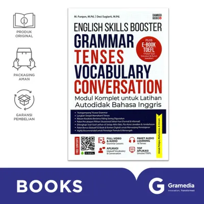 ENGLISH SKILLS BOOSTER: GRAMMAR TENSES VOCABULARY CONVERS