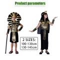 1 Set Kostum Egyptian Costume Cosplay Toddler Egypt Pharaoh Cleopatra Costume Kostum Anak Halloween Baju Negara Mesir. 