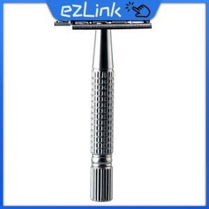 Manual Double-Edged Razor Salon Traditional Moustache Shaving Blade Holder Double Edge Sharp For Men