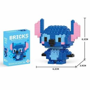 DIY 3D Puzzle Mainan Anak Balok Susun Brick Toy Gift Kartun Edukasi Nano Block Model Lucu Lego