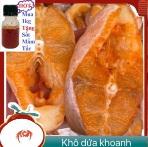 (TẶNG SỐT TẮC) KHÔ CÁ DỨA CẮT KHOANH VỊ NHẠT VỨA ĂN - TÚ VY FOOD