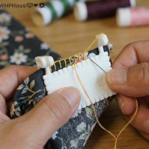 WP💓💛💖 Clip On Fabric Edge Guide with Needle Gauge for Straight Stitching Quilting and Home Sewing Projects