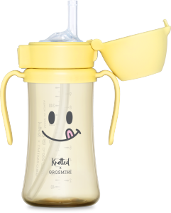 Grosmimi X Knotted PPSU Anti-Leak Straw Cup 300ml