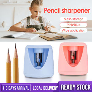 [Ready Stock] Electric Pencil Sharpener Automatic Pencil Sharpeners Pencil Cutter Pengasah Pensil Home Office School Automatic Sharpener Pengasah Pensil