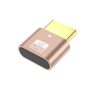 HDTV Dummy cắm EDID lập trình headlessly hiển thị Adapter Độ phân giải lên đến 4K 60Hz cho chuyên nghiệp và chơi game