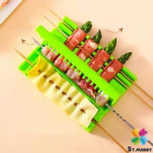 MD อุปรกณ์เสียบเนื้อทำปิ้งย่างอเนกประสงค์ ที่เสียบเนื้อบาร์บีคิว อุปรกณ์เสียบเนื้อบาร์บีคิว BBQ บาร์บีคิว Easy Barbeque สปอตสินค้า