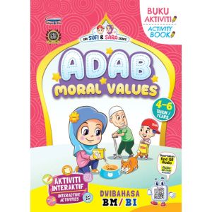 (BESTSELLING) SUFI & SARA SERIES With Interactive Activities (BILINGUAL ENGLISH AND MALAY) (SUITABLE FOR 4-6 YEARS OLD)