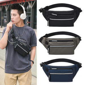 Men Fashion Chest Bag Phone Pocket Messenger Sports Multi-function Shoulder Handbag crossbody bag Sling Bag Personal Shoulder Anti-theft Bag