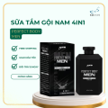 Sữa Tắm Gội Toàn Thân Nam 4in1 Perfect Body Men 350ml, Hương Nước Hoa Nam Tính Thơm Lâu, Rửa Mặt Vệ Sinh Vùng Kín. 