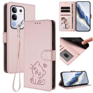 Luxury Casing For Huawei P30 Lite P20 Lite Mate 70 Pro Y9 Prime 2019 P Smart Z Mate 70 Pro Heart Cat Pattern Wallet Leather Flip Skin Stand Cover Case