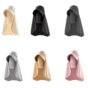 Sunshade Sun Hat with Large Shawl Neck Flap for Outdoor Activities Adjustable Neck Covering Stylish Neck Flap