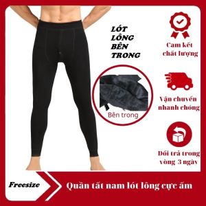 Quần Legging Giữ Nhiệt cho Nam Nữ LÓT LÔNG DÀY ĐẸP CAM KẾT CHẤT LƯỢNG 75kg trở lại mặc đẹp nhất