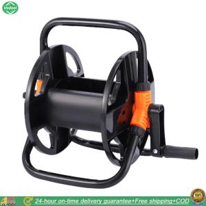[New] Water Hose Reel Cart Holds 20 Meters Hose Portable Water Pipe Storage Rack Portable Hose Pipe Holder for Outside Car Washing/Watering