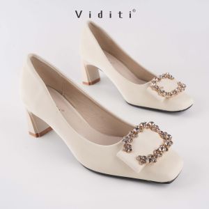 Viditi Malia Heels 6 cm | Shoes | Sepatu Import Wanita | Tumit | Seserahan | Sangjit | Prewed