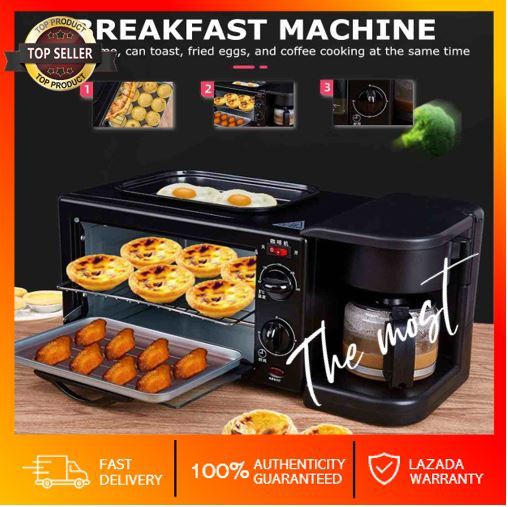 Coffee pot toaster outlet oven and griddle