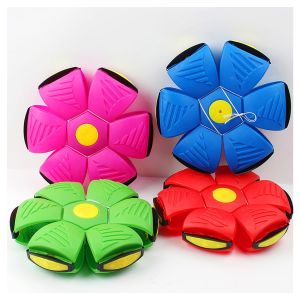 Đồ Chơi Bóng UFO Biến Hình Phát Sáng Cho Bé | Ép Thành Đĩa Bay Tự Bung Thành Bóng Hot Trend