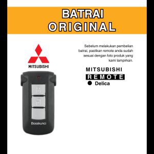 [ COD ] Baterai Remote Kunci Keyless Mobil Mitsubishi Delica Original Panasonic
