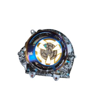 Forged biru Topscreet Tutup kipas Beat pgm fi scoopy vario 110 2013-2014 ngcarbonpart