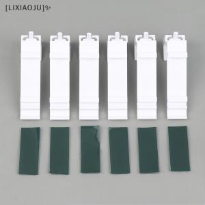 [LIXIAOJU] 2 4Pcs Roller Lengthen Adjustable Bracket Fixing Accessories Curtain Holder Clamp Repair Replacement