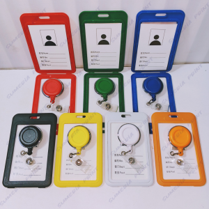 Custom Logo Gantungan Yoyo Id Card + Tempat/Holder Id Card Exclusive