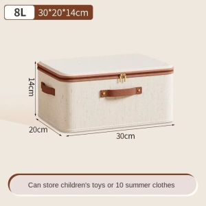 YUDESHUI Dustproof Storage Box Large Capacity with Lid Clothes Organizer  Moisture-proof Classification Covered Box Wardrobe