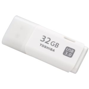♥Ready Stock +FREE+♥COD♥Toshiba Hayabusa U301 32GB USB Flash Drive 3.0 White