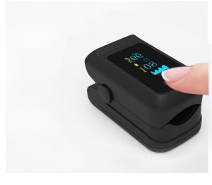 Medical Blood Oxygen Detector Portable Finger Blood Oxygen Saturation Monitor Heart Rate Sleep Monitor