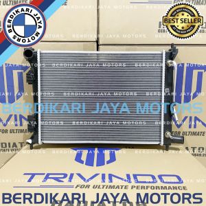 RADIATOR ASSY HYUNDAI RIO GRAND AVEGA GRAN AVEGA MATIC METIK AT MATIK METIC  AUTOMATIC MERK TRIVINDO ORIGINAL