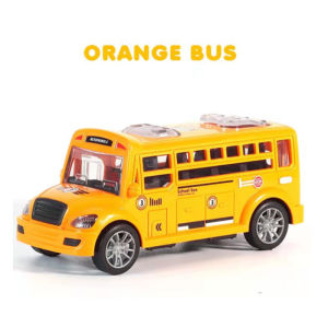 Toy Bus Car For Baby Car Toys For Boys Inertia Return Force Infant Toy Cars For Kids