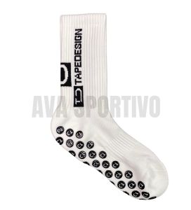 Kaos Kaki Anti Slip Fox Tape Design Socks Kaus Kaki Futsal Sepakbola Basket Volly Olahraga