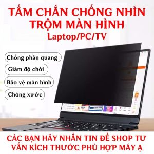 Miếng Dán Màn Hình Chống Nhìn Trộm tấm che bảo mật chống trày cao cấp cho Laptop Macbook dễ lắp đặt