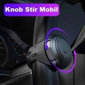 Premium Knob Setir Mobil Power Handle Steering Putaran Universal Car 360 Degree Knop Pemutar