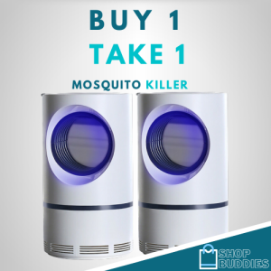 ShopBuddies BUY 1 TAKE 1 Electric Mosquito Killer Lamp Photocatalyst Vortex 550W Electric Mosquito Repellent Lamp Eco Friendly No Noise Electronic Insect Zappers for Indoor and Outdoor UV Light Mosquito Killer Lamp | Electronic Bug Insect Killer